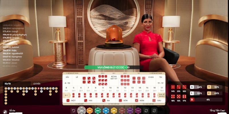 Ưu điểm nổi bật khi chơi tài xỉu live casino