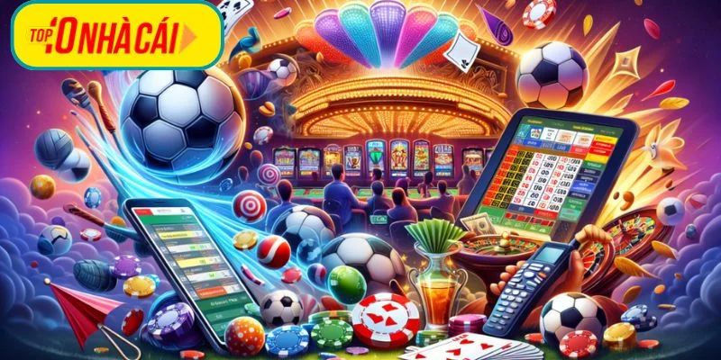 Kho game cá cược với hơn 1000+ sản phẩm