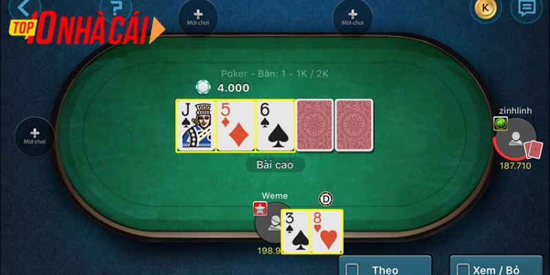 Quy tắc cơ bản khi tham gia chơi game bài Poker